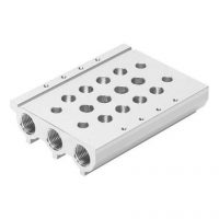 Manifold rails for VUVG